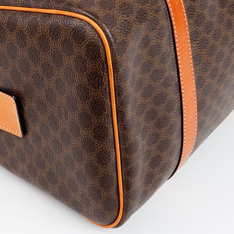 バッグ ミニボストン マカダム柄 マカダム柄ミニボストンバッグ CE00/23 ブラウン ヴィンテージ