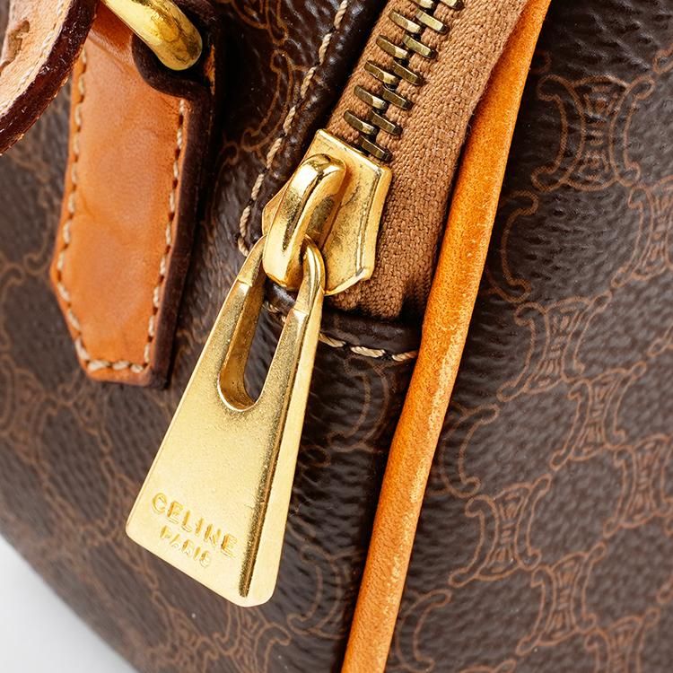マカダム柄ミニ2WAYバッグ M94 ブラウン ヴィンテージ|セリーヌ CELINE
