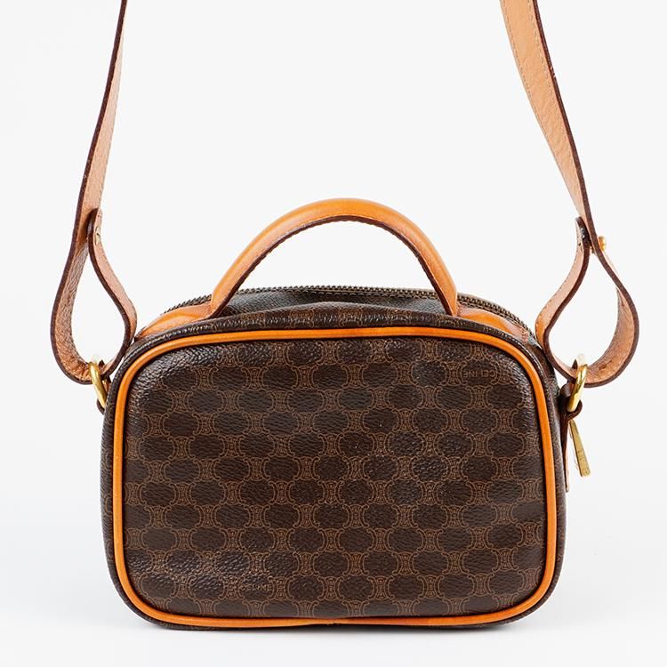 マカダム柄ミニ2WAYバッグ M94 ブラウン ヴィンテージ|セリーヌ CELINE