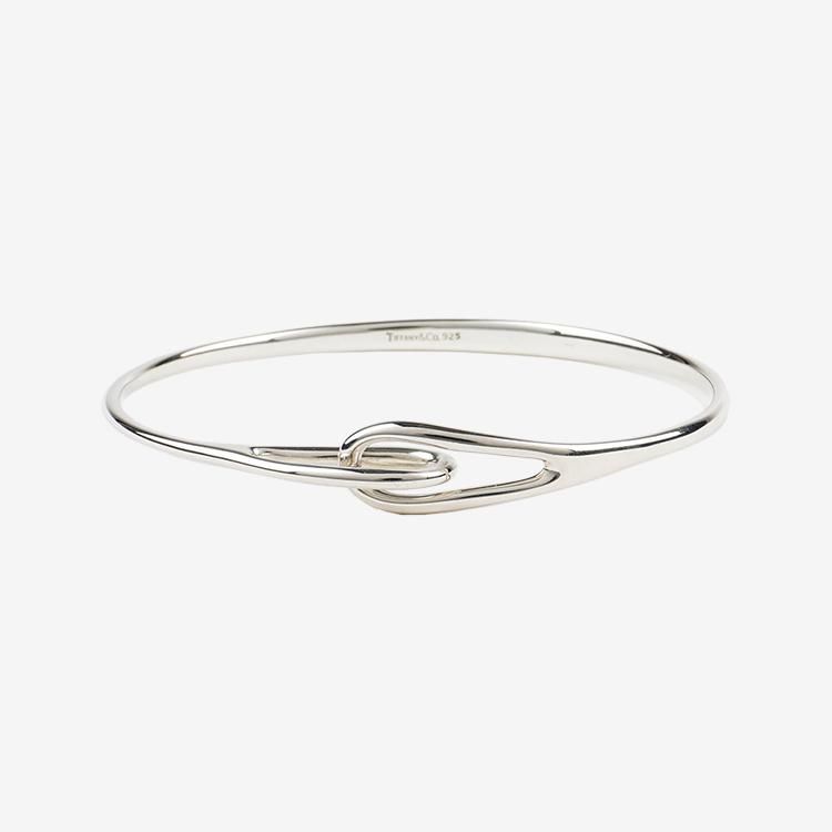 ダブルループバングル シルバー ヴィンテージ|ティファニー TIFFANY 