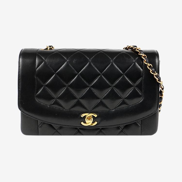 CHANEL シャネル ヴィンテージ　ショルダーバッグ　マトラッセ　ダイアナ