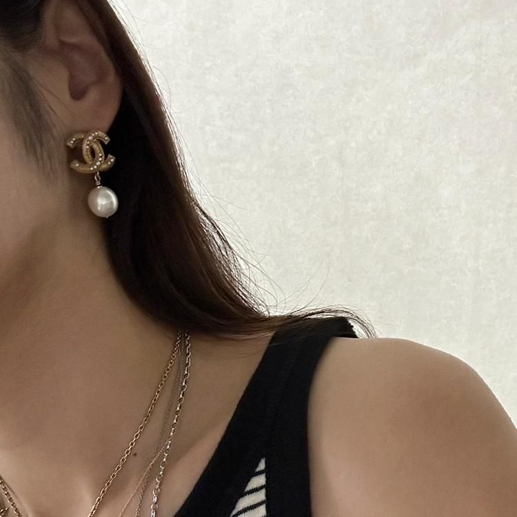 希少♡CHANEL 正規品 シャネル パール ピアス