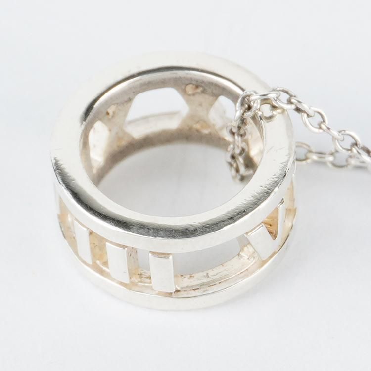 ティファニー アトラス リング シルバー 925 ヴィンテージ 指輪 ネックレス イタリア製1995年TIFFANY&CO.ヴィンテージティファニー