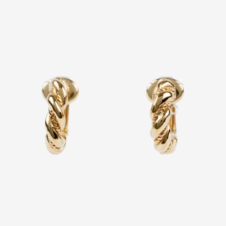 ツイストハーフフープイヤリング ゴールド ヴィンテージ|ディオール Diorの商品画像
