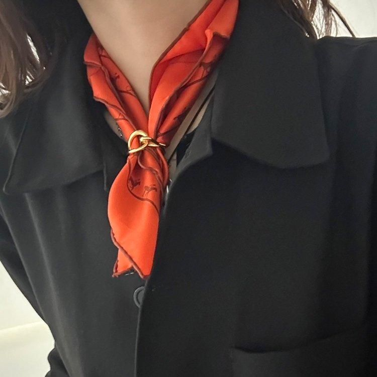 ジャンボスカーフリング ゴールド ヴィンテージ|エルメス HERMES ジャンボスカーフリング ゴールド ヴィンテージ|エルメス HERMES