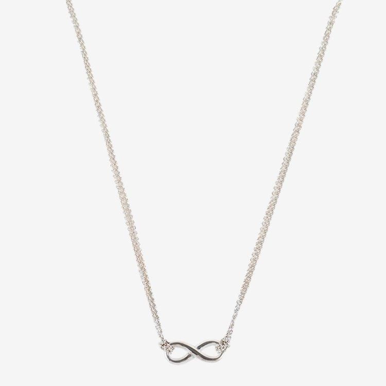 極美品 オールドティファニー インフィニティ ネックレス シルバー925 TIFFANY&Co.】ティファニー インフィニティ ネックレス シルバー