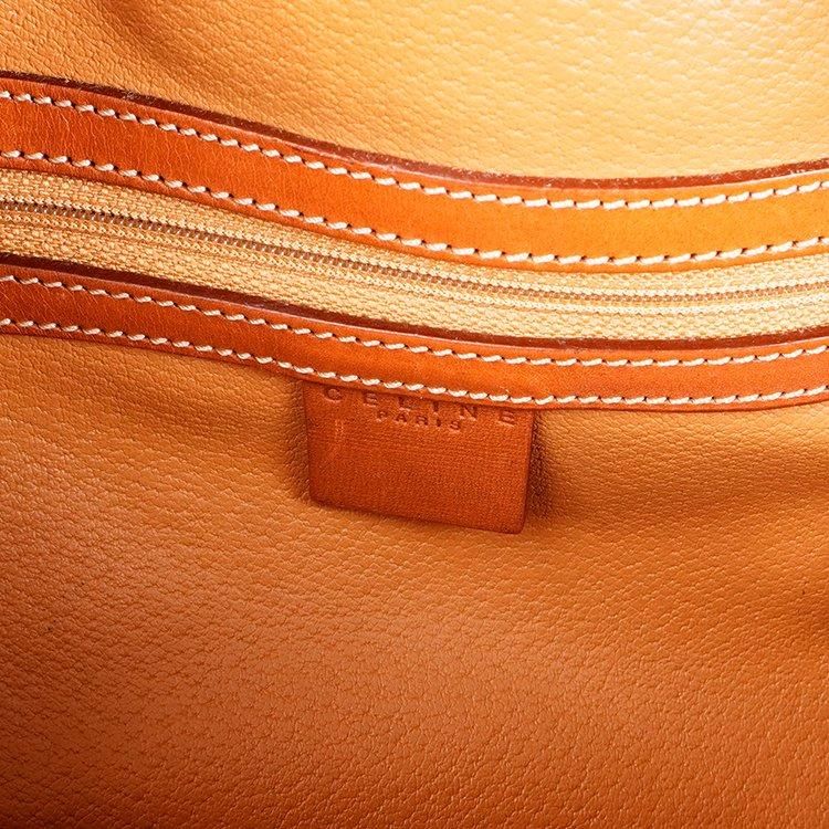 マカダム柄ハーフムーンハンドバッグ MC98/2 ブラウン ヴィンテージ