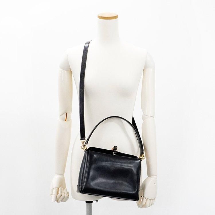 バンブー2WAYバッグ ネイビー ヴィンテージ|グッチ GUCCI