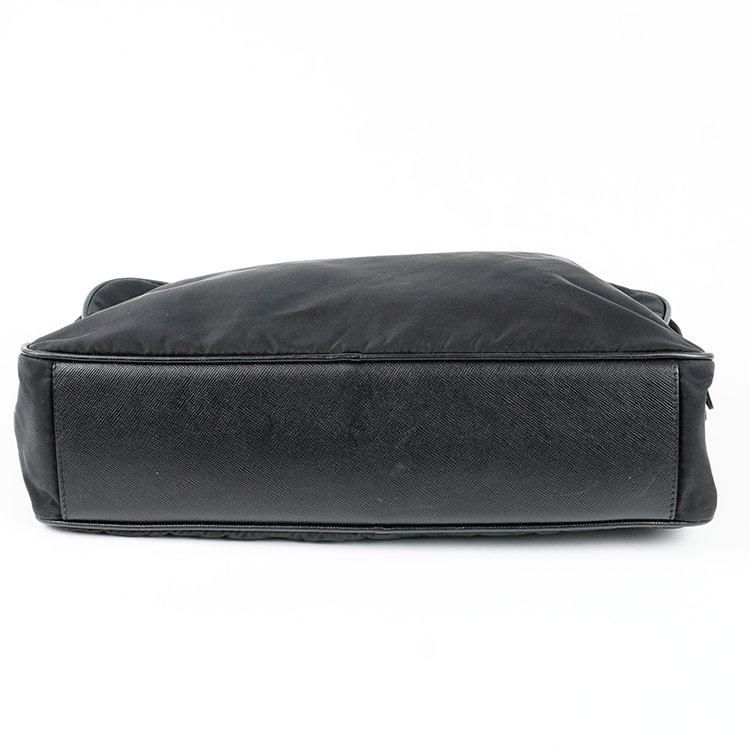 三角ロゴナイロンハンドバッグ ブラック ヴィンテージ|プラダ PRADA