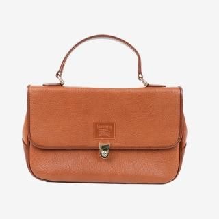 サークル金具レザーショルダーバッグ キャメル ヴィンテージ|セリーヌ