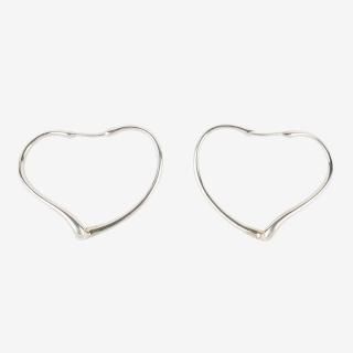 オープンハートフープピアス シルバー ヴィンテージ|ティファニー TIFFANYの商品画像