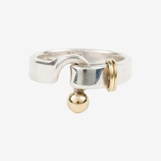 フック＆アイリング シルバー×ゴールド ヴィンテージ|ティファニー TIFFANYの商品画像