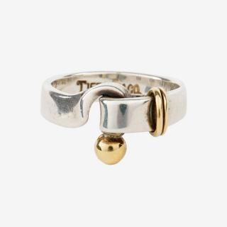 フック＆アイリング シルバー×ゴールド ヴィンテージ|ティファニー TIFFANYの商品画像