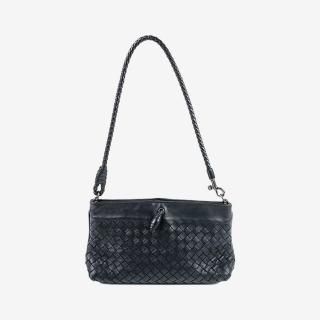 イントレチャートワンショルダーバッグ ブラック ヴィンテージ|ボッテガヴェネタ BOTTEGA VENETAの商品画像