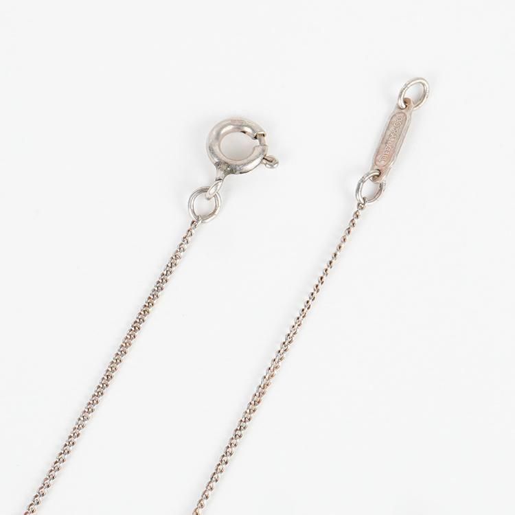 TIFFANY ティファニー オープンリーフネックレス シルバー