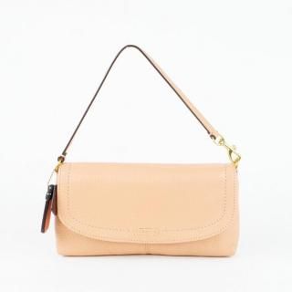【美品】COACH フラップリストレットハンドバッグ ベージュ COACH コーチ フラップリストレットハンドバッグ ベージュ