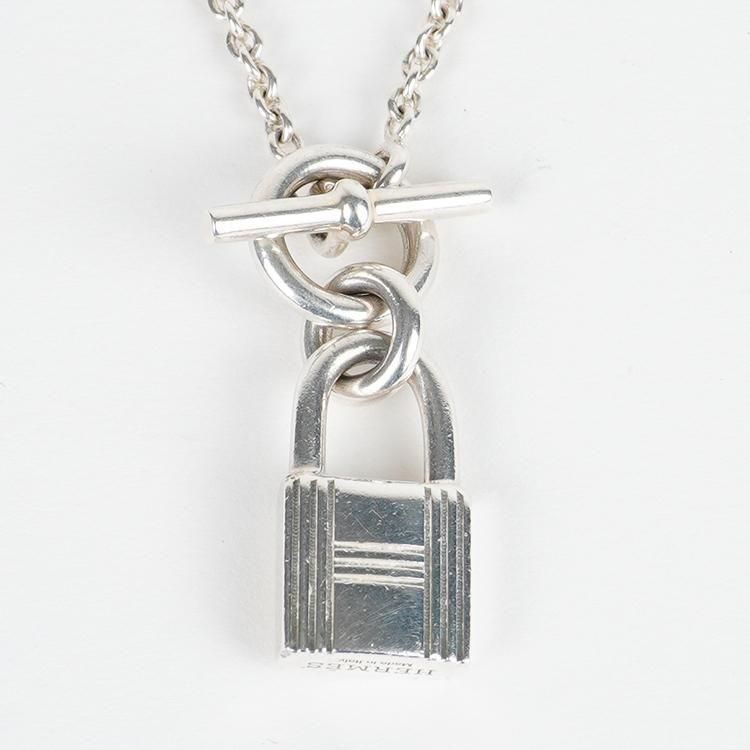 HERMES カデナ　シルバー HERMES エルメス カデナ ネックレス Ag925 シルバー