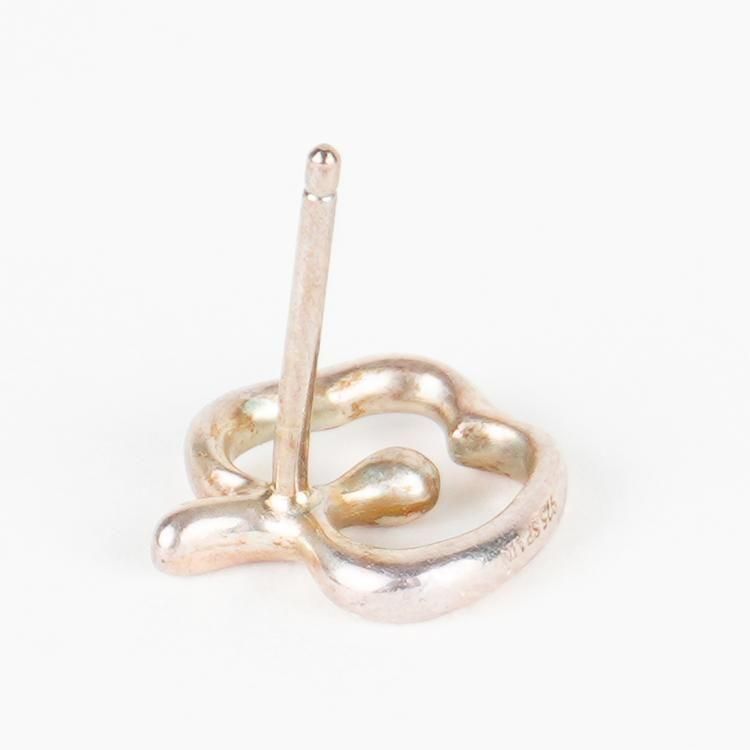 TIFFANYアップル型シルバーピアス TIFFANY ティファニー アップルピアス シルバー ヴィンテージ