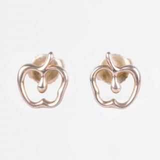<img class='new_mark_img1' src='https://img.shop-pro.jp/img/new/icons8.gif' style='border:none;display:inline;margin:0px;padding:0px;width:auto;' />TIFFANY ティファニー アップルピアス シルバー ヴィンテージの商品画像