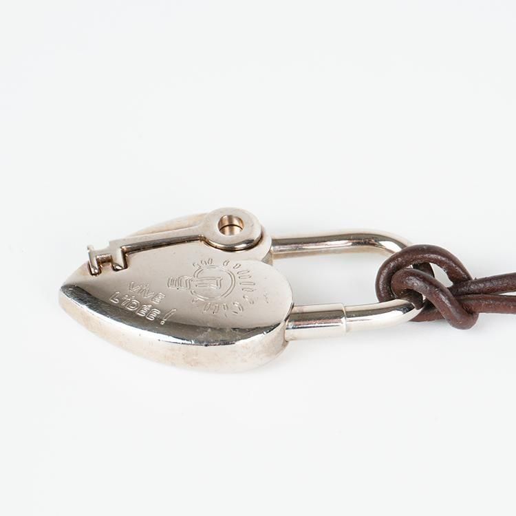 エルメス　ファンタジーハート型ロック　シルバー エルメス ファンタジーハート型ロック シルバー エルメス