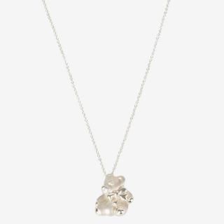 TIFFANY ティファニー リボンテディべアネックレス シルバー ヴィンテージの商品画像