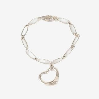  TIFFANY ティファニーオープンハートブレスレット シルバー ヴィンテージの商品画像