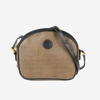 FENDI フェンディ エクリプスミニショルダーバッグ ブラウン×ブラック ヴィンテージの商品画像