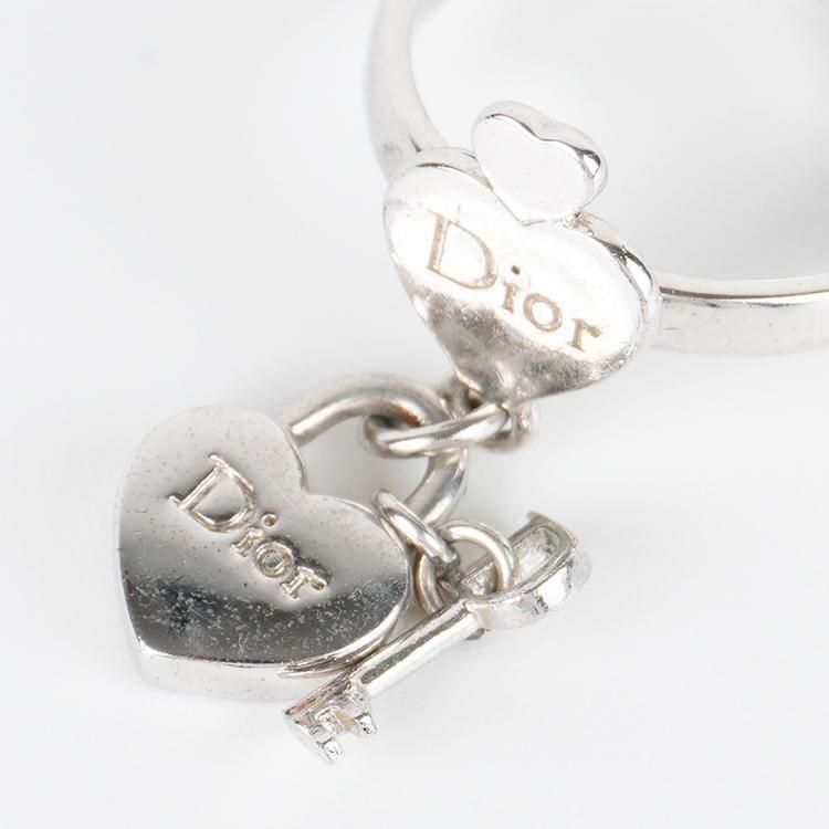 Dior ハート型ロック付きリング 楽天市場】ディオール ダイヤモンド ピンキー リング 0.268ct