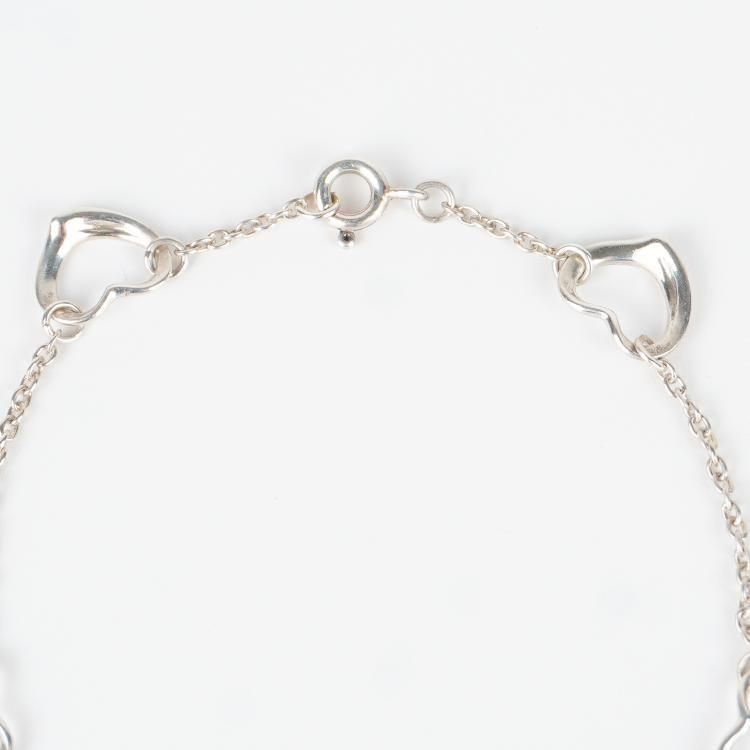 ティファニーオープンハートブレスレット3チャーム TIFFANY&Co. ティファニー ブレスレット TIFFANY スリーオープン