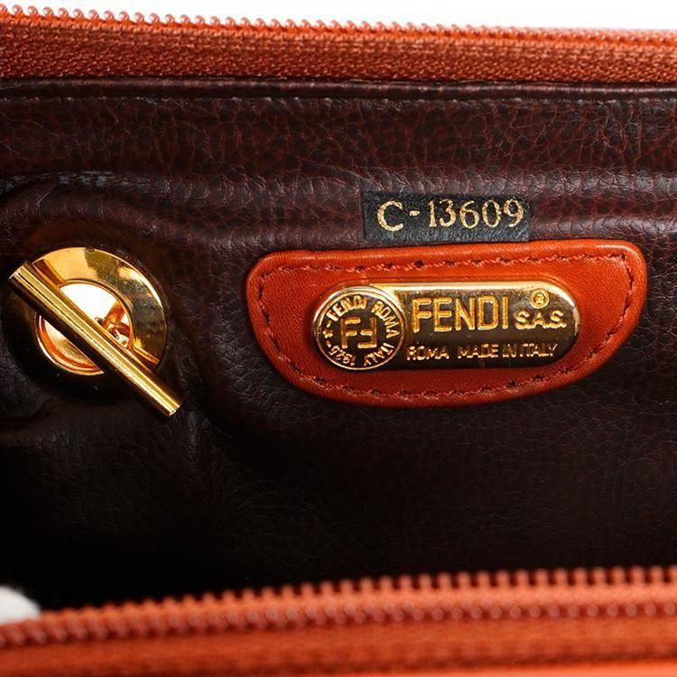 フェンディ FENDI キルティングレザー ショルダーバッグ ヴィンテージ フェンディ FENDI キルティングレザー ショルダーバッグ