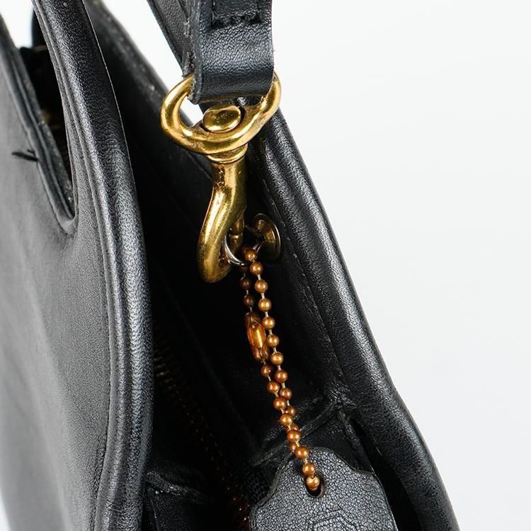 希少⭐️COACH コーチ　半月　ハーフムーン　ショルダーバッグ　2way COACH コーチ ハーフムーン2WAYショルダーバッグ ブラック