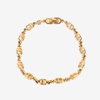 Dior ディオール CDロゴチェーンブレスレット ゴールド ヴィンテージの商品画像