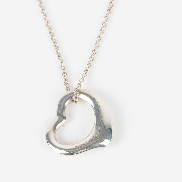 ♦︎正規品　本物　ティファニー　オープンハート　ラトル オンライン限定】エルサ・ペレッティ™ オープン ハート