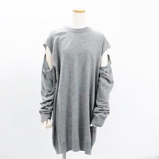 Maison Margiela メゾン マルジェラ 2019FWカシミヤブレンドウールニットドレス グレー ヴィンテージの商品画像