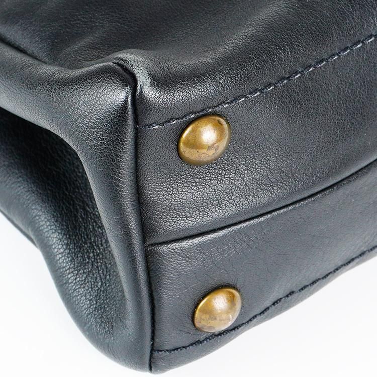 バッグ miumiu archive leather handbag black MIU MIU ミュウミュウ アーカイブクラスプハンドバッグ ブラック