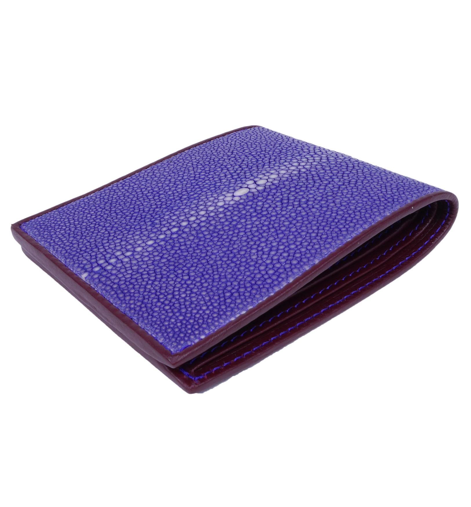 BAHARI ガルーシャショート財布 ブラック(中ワインレッド) ケース付 BAHARI ガルーシャショート財布 ブラック(中ワインレッド