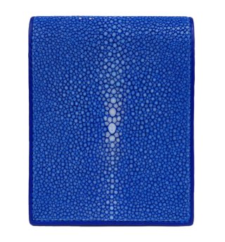 ショート 財布 (コインケースなし) ブルー