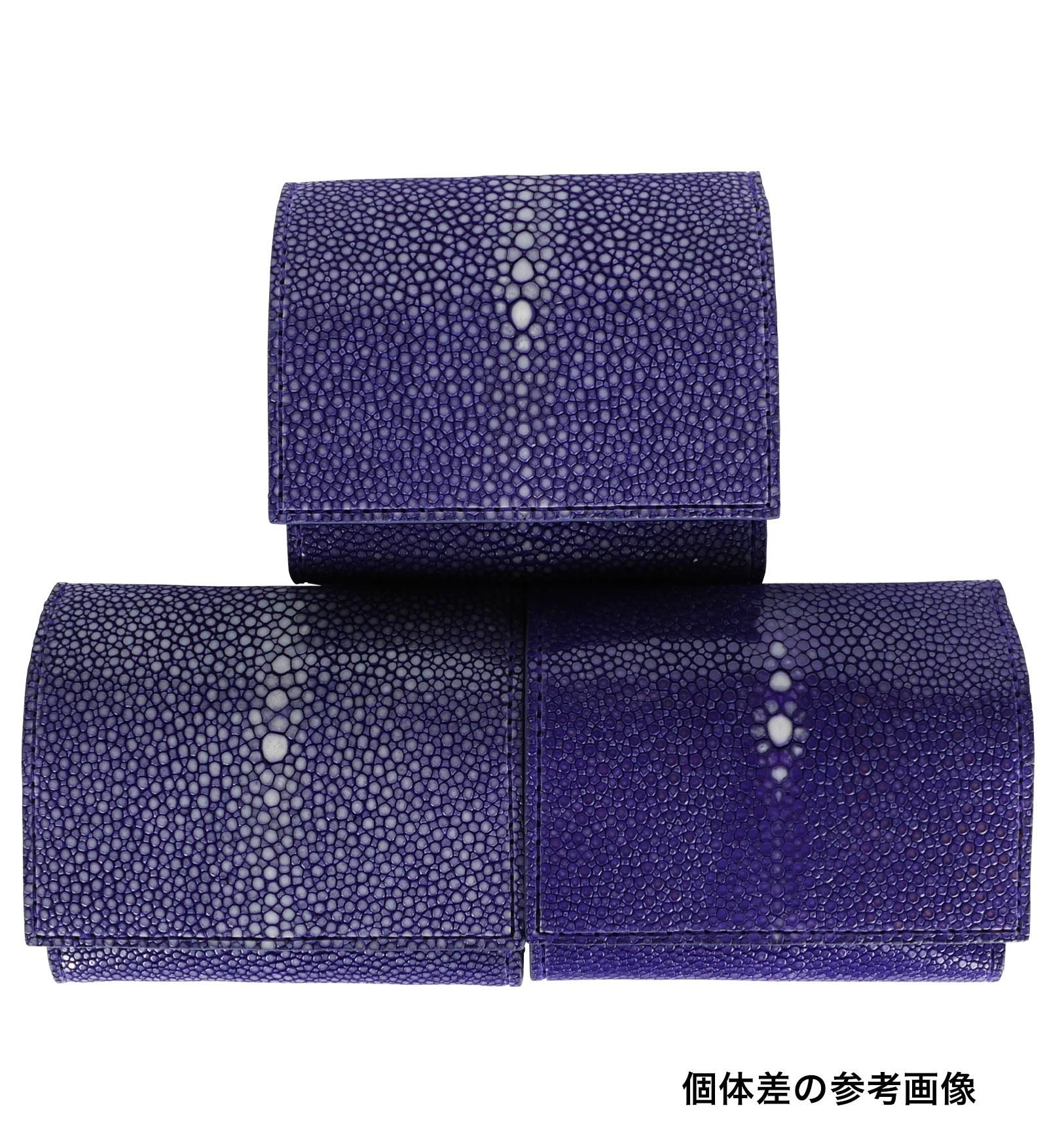 BAHARI バハリ　財布 ガルーシャ ミニ財布 ポリッシュ ブラック - BAHARI -