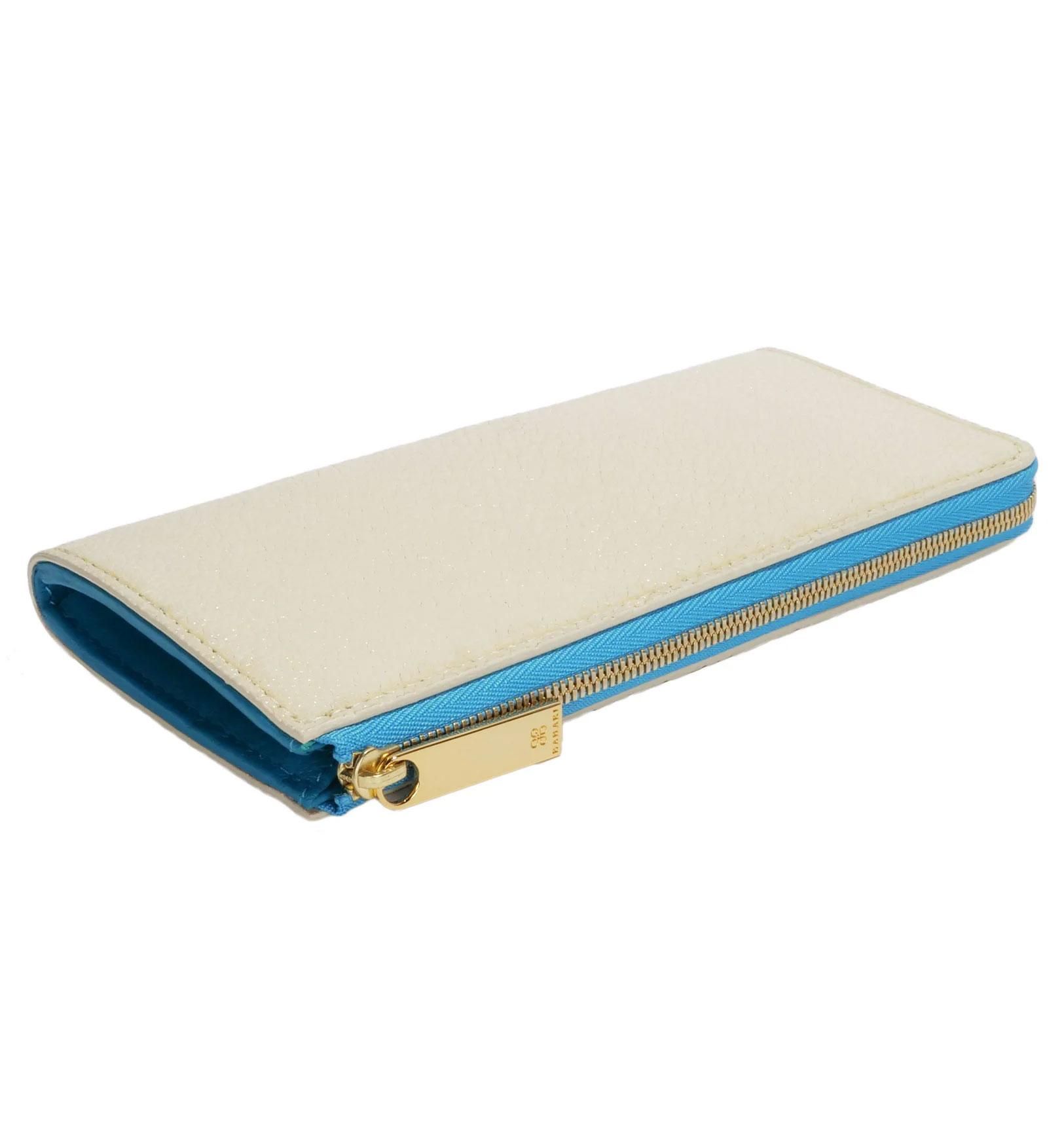 長財布 L型ファスナー ポリッシュ ミルキーホワイト(中 長財布 L型ファスナー ポリッシュ ミルキーホワイト(中