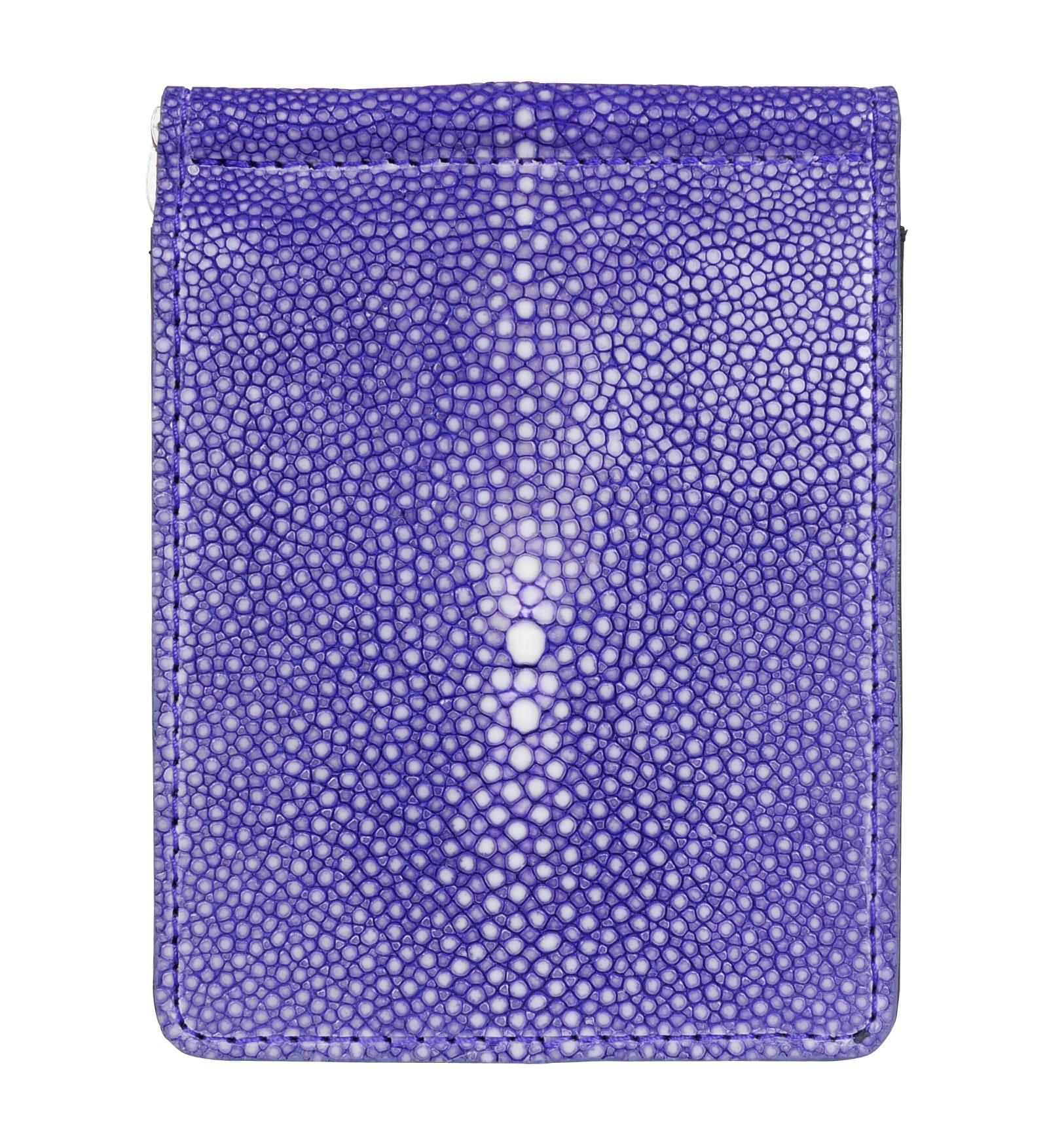 未使用】バハリマネークリップポリッシュ加工ガルーシャターコイズブルー