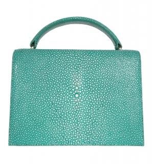 BAHARI ガルーシャ ミニバッグ ポリッシュ ジェイドグリーン