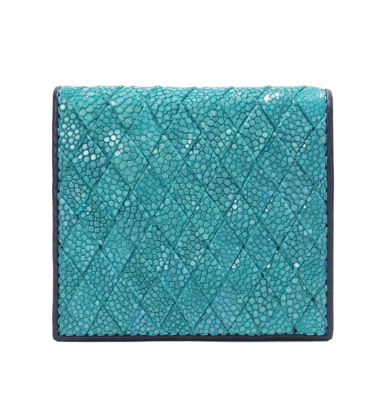 未使用】バハリマネークリップポリッシュ加工ガルーシャターコイズブルー