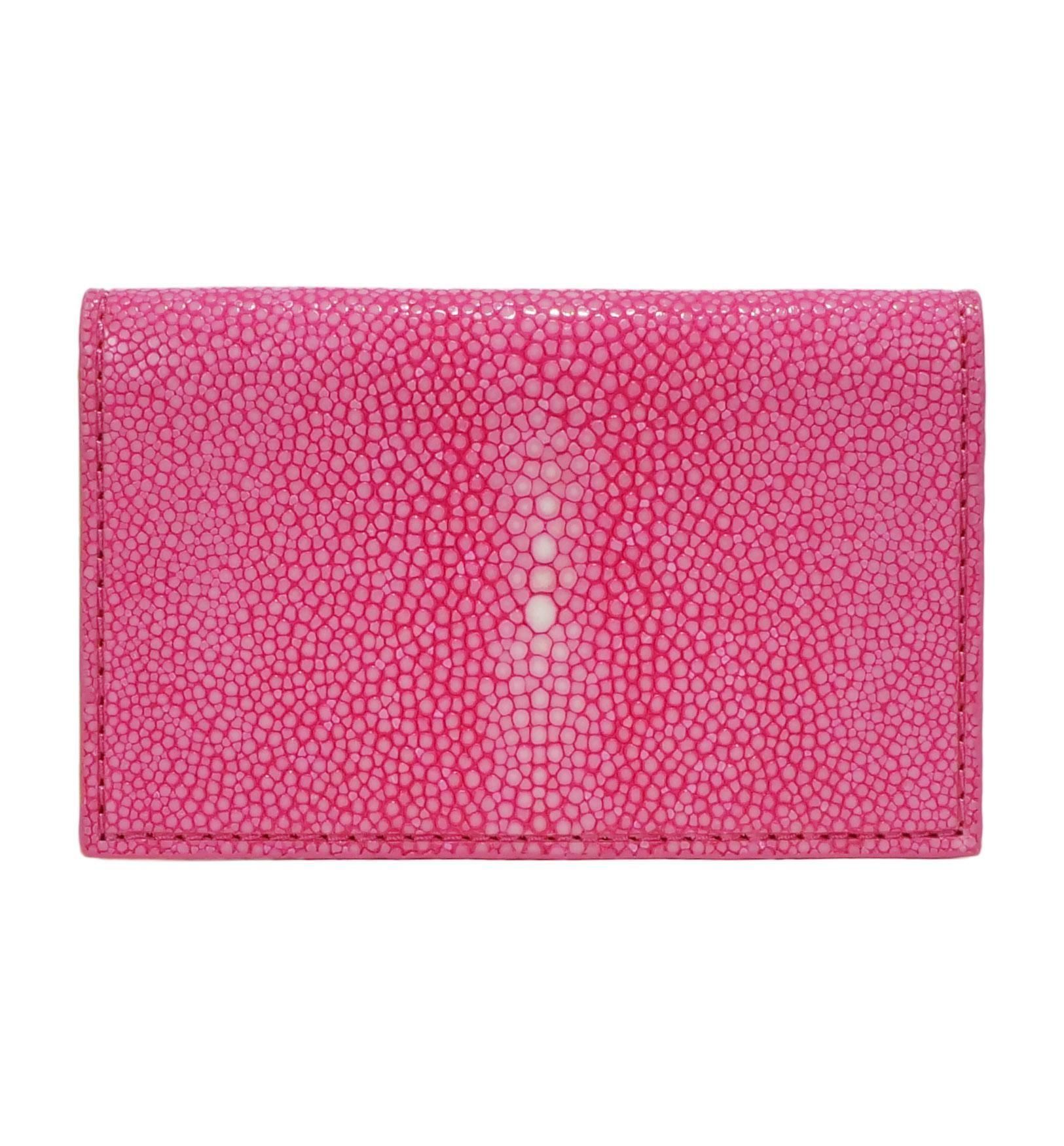 【新品同様】BAHARI ガルーシャ ケース ポリッシュ ライトパープル ガルーシャ コインケース ポリッシュ ライトパープル