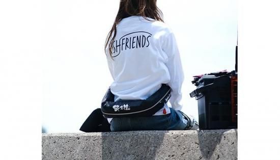 餌木猿ライフジャケット 桜マークタイプA 腰巻式【Squid Saver