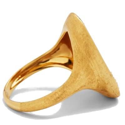 マルコビチェゴMarco Bicegoリング14.5号ポメラートマリーエレーヌ Marco bicego マルコ ビチェゴ Marrakech リング 18K イエロー