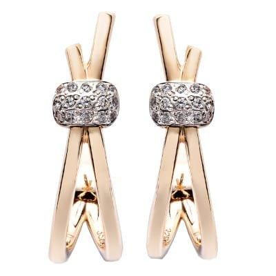 ポメラート グローリー クロス ピアス