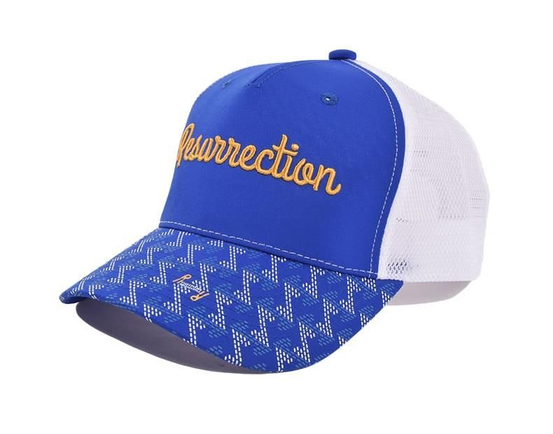 GMブリムメッシュキャップUV ブルー | Resurrection GMブリムメッシュキャップUV ブルー | Resurrection