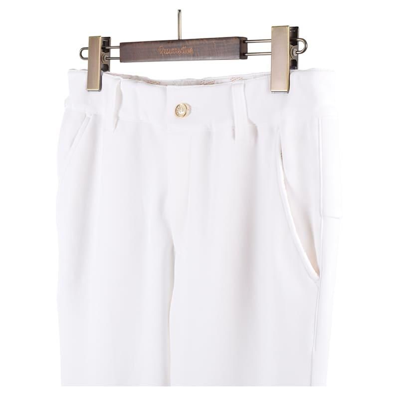 【XSサイズ】レザレクション ゴルフウェア ベーシックストレッチリブパンツ XSサイズ】レザレクション ゴルフウェア ベーシックストレッチ