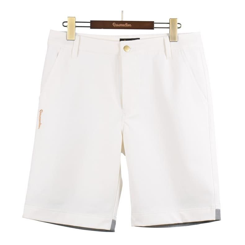メンズ バックヘムチェンジショートパンツ ホワイト | Resurrection