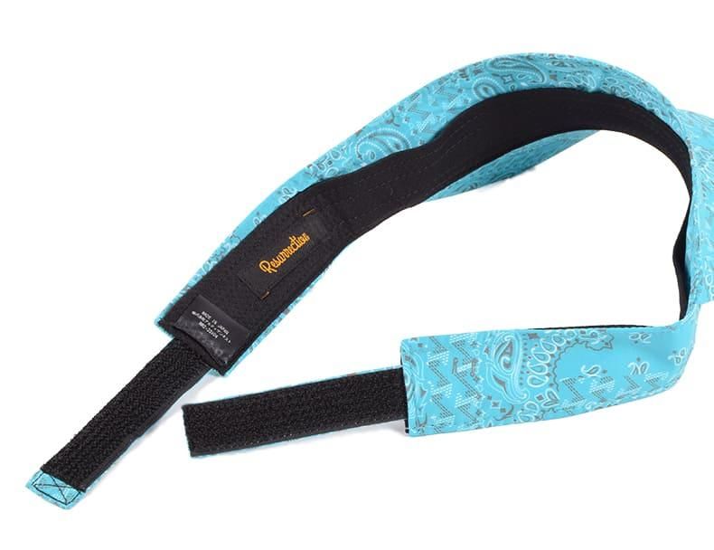 GMバンダナパターンサンバイザー ターコイズ | Resurrection